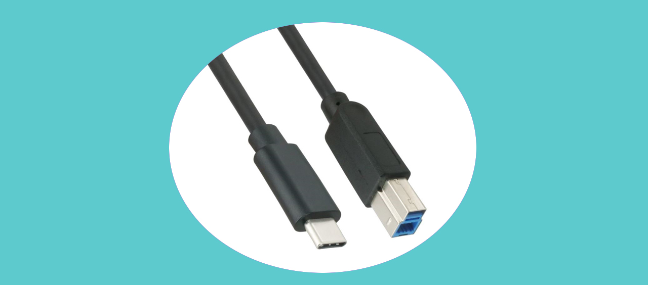 The two ends of the cable are on display